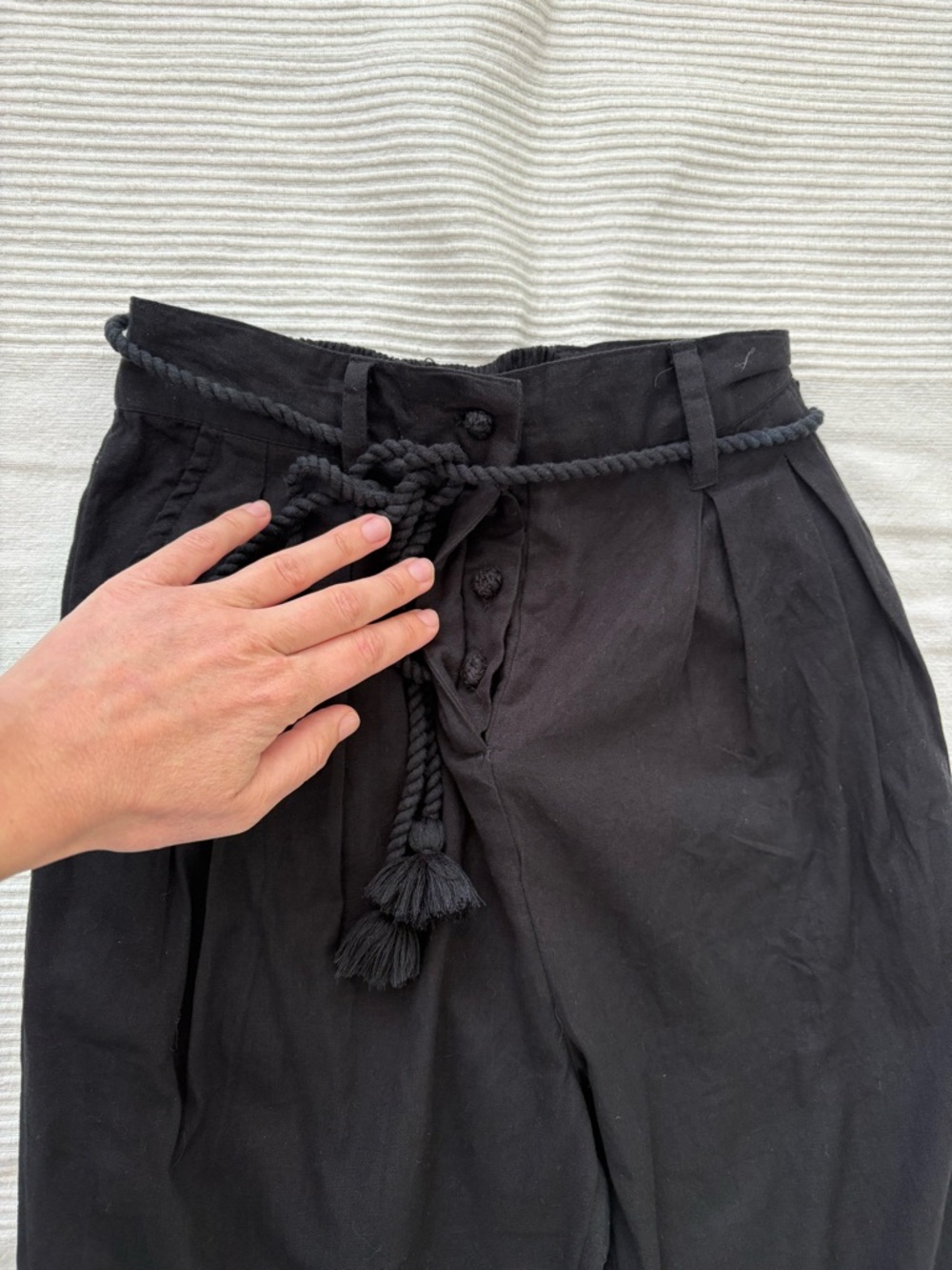 Free People Linen Blend Cord Trouser - Picture 9 of 14